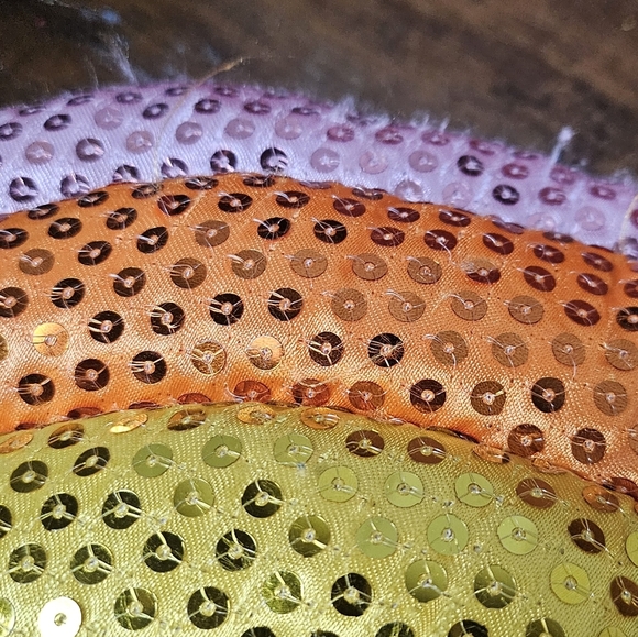 Colorful Sequin Rainbow Pillow - Picture 3 of 3